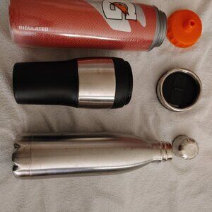 Water/Coffee Bundle (3) of Bottles